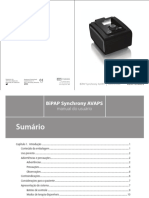 Bipap Synchrony Avaps C Series User Manual Portuguese For Brazil - Sync III