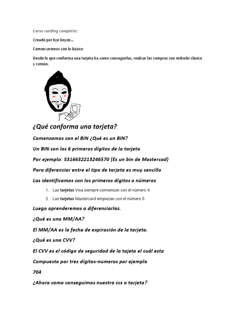 Curso Completo Carding PDF