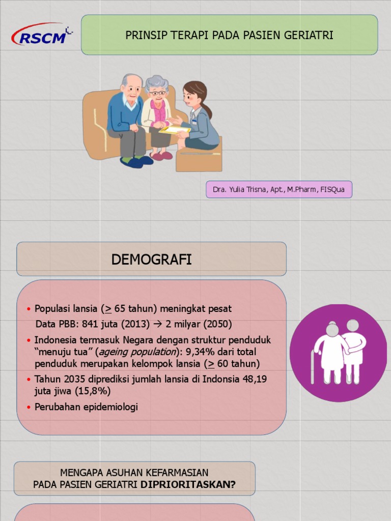 Prinsip Terapi Pada Pasien Geriatri | PDF