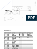 Parts list for FX Typhoon air rifle