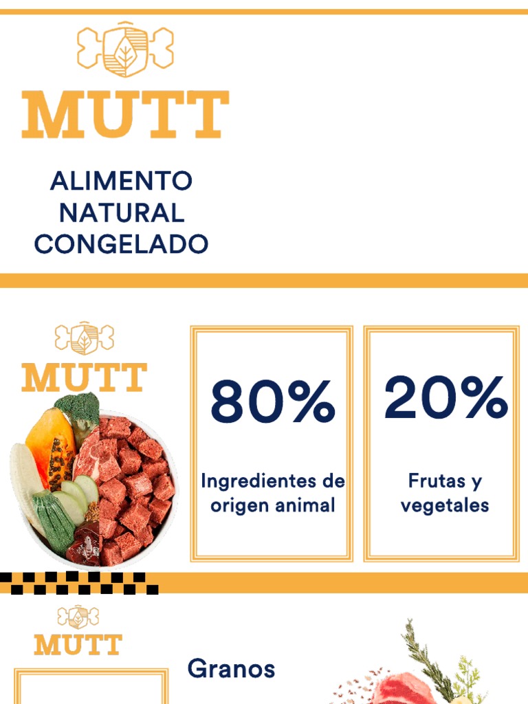 Mutt Congelado | PDF | Vitamina | Alimentos