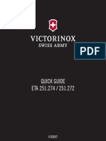 Manual Reloj Victorinox