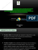 Caracterização química de composto orgânico e manejo pós-colheita de hortaliças