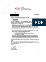 McGill FOI Reply Isolation Redacted