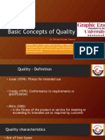 Basic Concept of Quality (Autosaved) (Autosaved)
