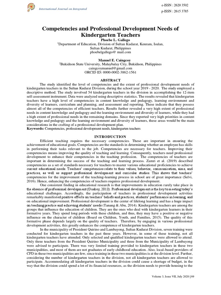 competencies-and-professional-development-needs-of-kindergarten