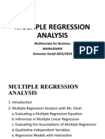 03 - Multivariate - Multiple Regression Analysis With SPSS - Rvsd