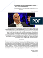 ¿Nuestra tarea? Inspirar la rebelión en contra del robo legalizado de las personas y la Tierra, incluso si es demasiado tarde (Yanis Varoufakis)