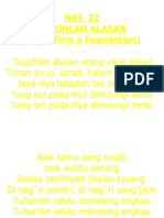 NKI. 22 Teguhlah Alasan (How Firm A Foundation)
