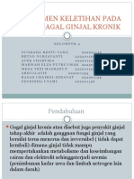 Manajemen Keletihan Pada Pasien Gagal Ginjal Kronik