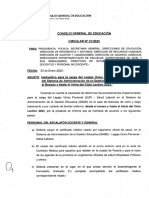 Circular #01-23 CGE Instructivo para Carga Del Legajo Único Personal - Salud Laboral Desde El Receso y Hasta Inicio Ciclo Lectivo 2023