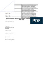 Least Mastered and SChedule for Remedial