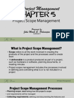 ISPM - Chapter 5 Project Scope Management
