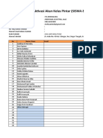 Contoh Form Aktivasi Akun Siswa-OrangTua-Guru (B2B&B2G)