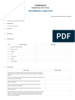 Informasi Jabatan: Permenpan