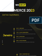 Datas sazonais e-commerce 2023