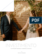 Investimento - Paula Leite Fotografias