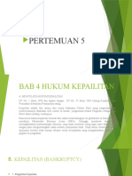 Hukum Kepailitan