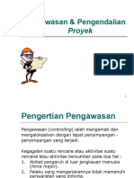 Pengawasan Pengendalian Proyek