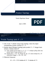 Product Topology