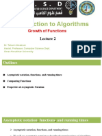 Algorithmes - Lecture 2