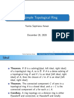 Simple-Simple Ring-Artinian Ring Topology