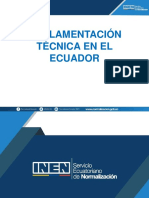 Reglamentacion Tecnica en El Ecuador