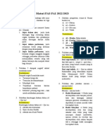 Materi PAS PAI 2022