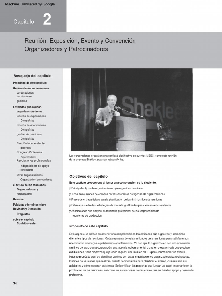 Meetings, Expositions, Events and Conventions An Introduction To The ...