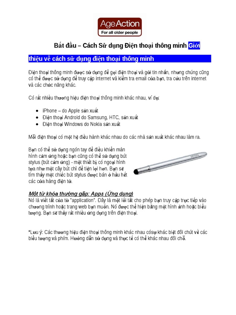 Android Smartphone Handout PDF | PDF