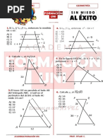 Geometría Proporcionalidad Ciclo Cero Uni