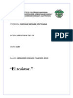 Práctica 1.-El Resistor - HGFJ - 3CM9