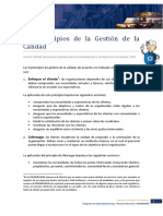 Principios de La Calidad de Gestion