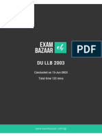 Du LLB 2003