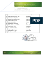 Daftar Tenaga Administrasi