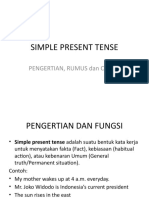 PRESEN SEDERHANA PENGGUNAAN DAN CONTOH