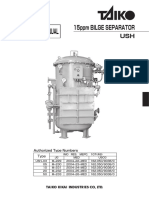 INSTRUCTION MANUAL (Bilge Separator-E (USH-03 50) (2012.12.5)