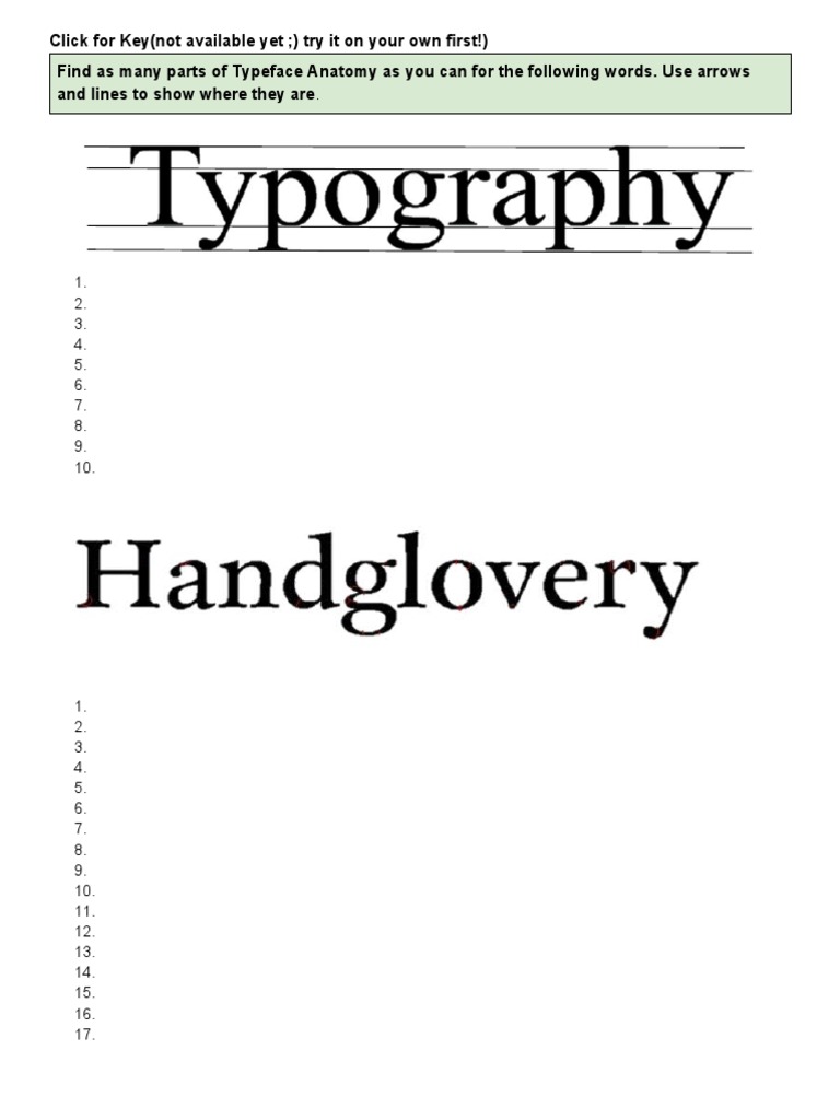 Typography pdf