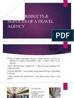 Other Products & Services of A Travel Agency