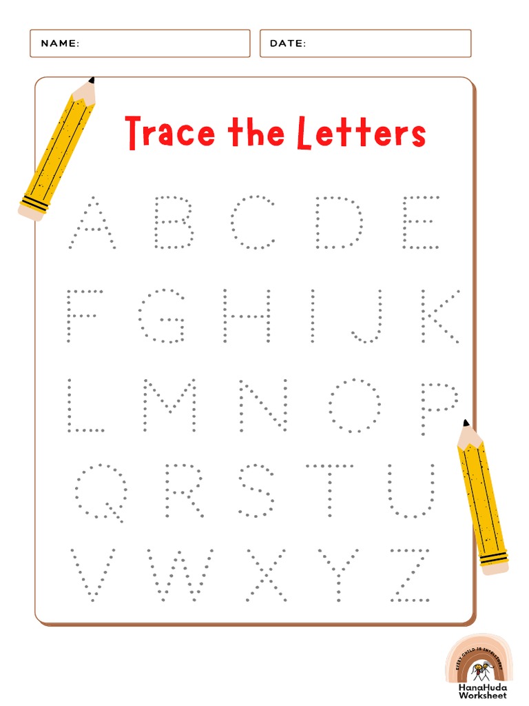 Tracing Letter PDF