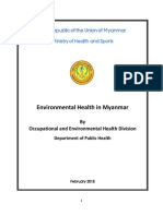 Environmental Health in Myanmar: Air, Water Quality and Related Diseases