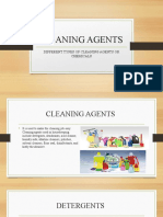Different Types of Cleaning Agents Explained