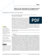 Structure and Flocculation of Ion Associates of CA Citare Barbu