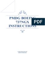 BOEING 737 PMDG NGXu Checklist