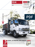 Hino 155DC 2019 Technical Specifications