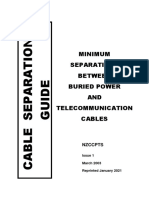 Cable Separations Guide