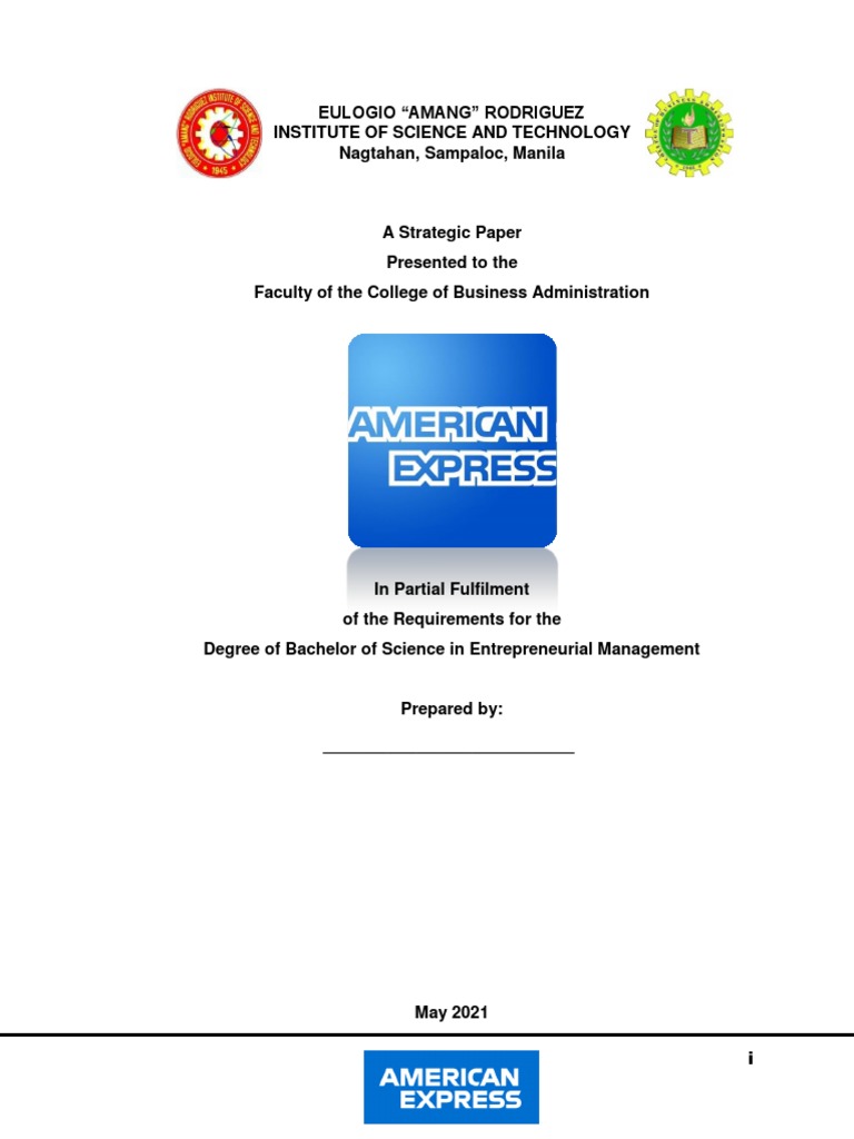 Strategic Paper Sample | PDF | Swot Analysis | Strategic Management