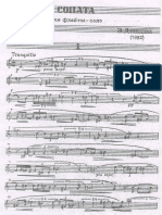 Sonata For Flute