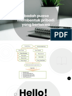 BAB 11 Ibadah Puasa Membentuk Pribadi Yang Bertakwa