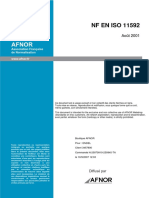 NF EN ISO 11592 - 2001